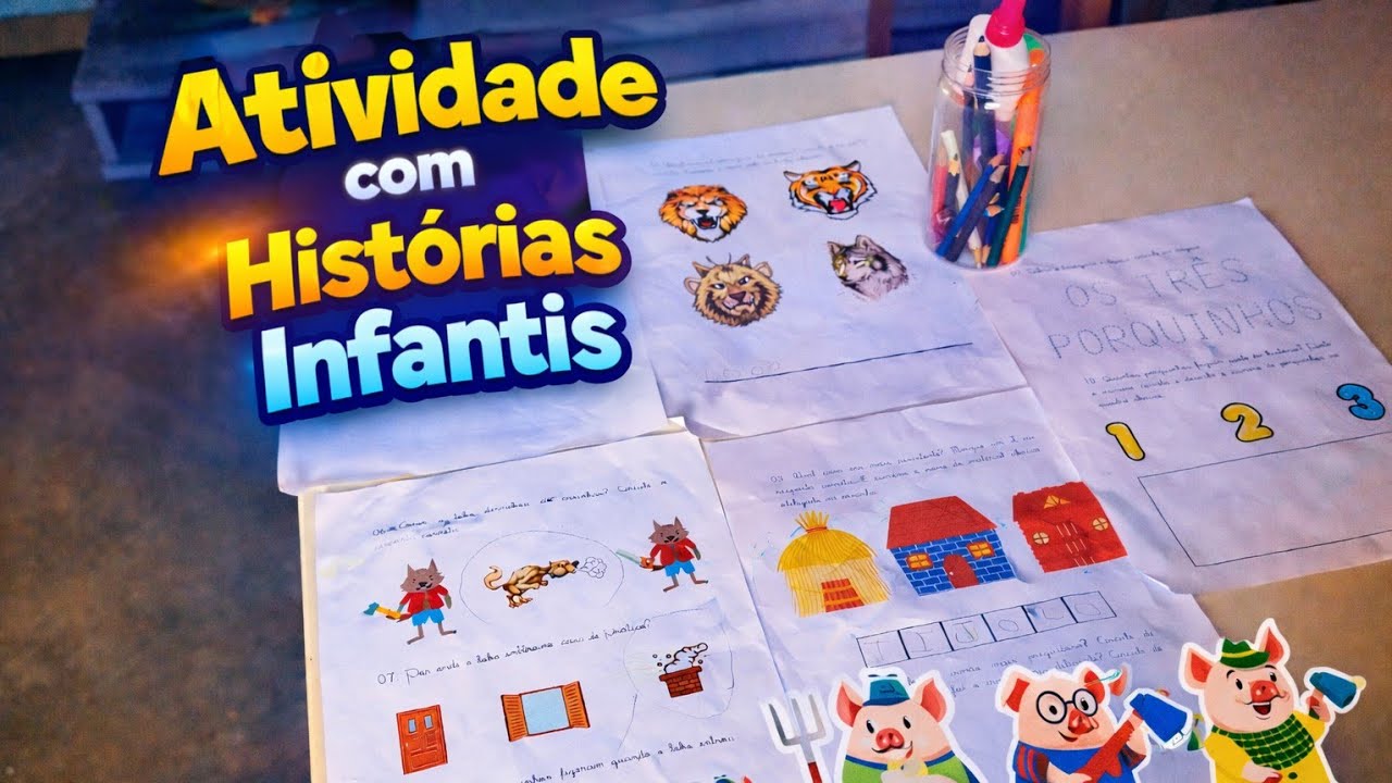 ATIVIDADE LÚDICA COM HISTÓRIA INFANTIL