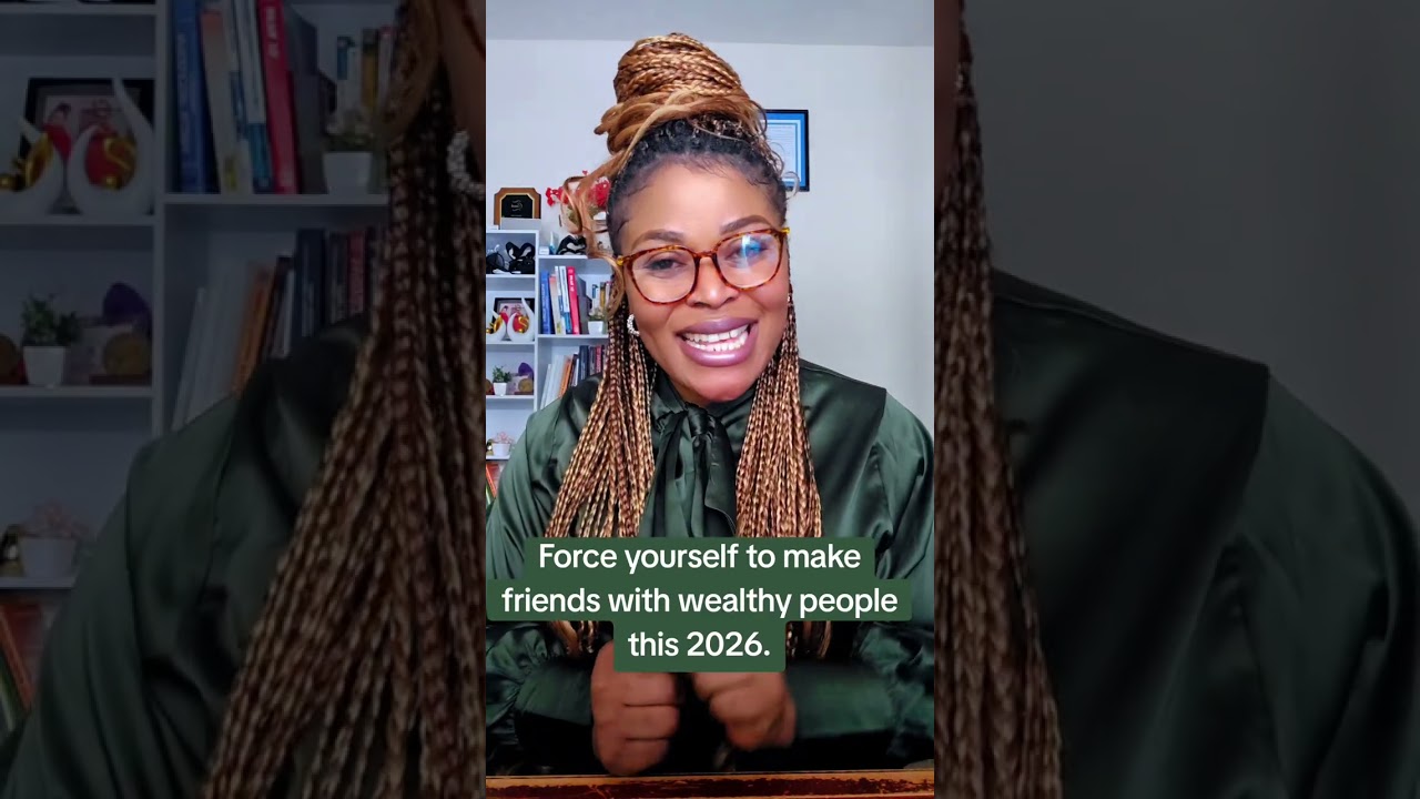 Force yourself to make friends with wealthy people this 2026.
