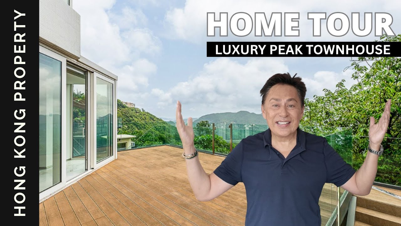🇭🇰 HOME TOUR | Touring a Luxury Peak Townhouse with Large Terrace and Rooftop