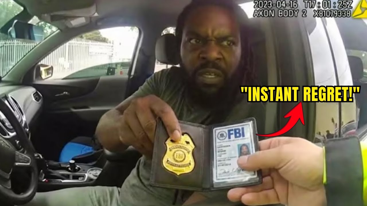 Arrogant Police Officer Pulls Over Black FBI Agent and Regrets It