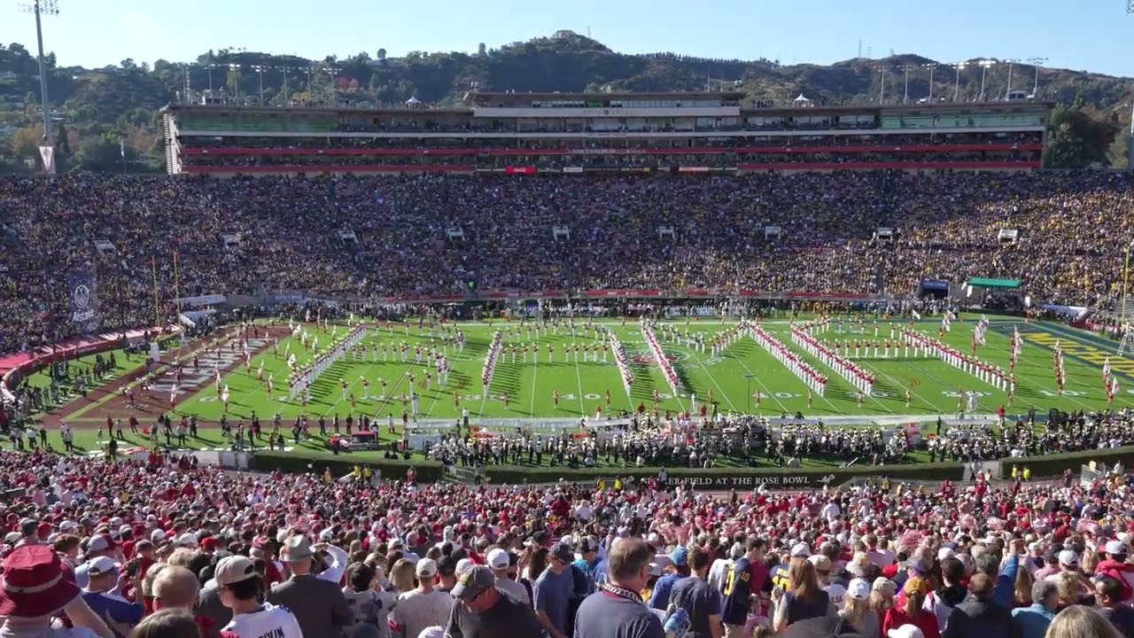 The University of Alabama Million Dollar Band Rose Bowl 2024 Pregame