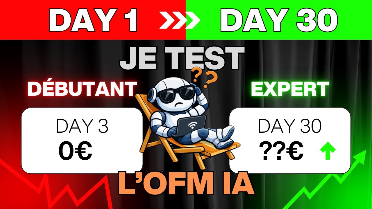 Influenceuse IA : trafic et premiers retours (OFM IA – Jour 3) Épisode 2