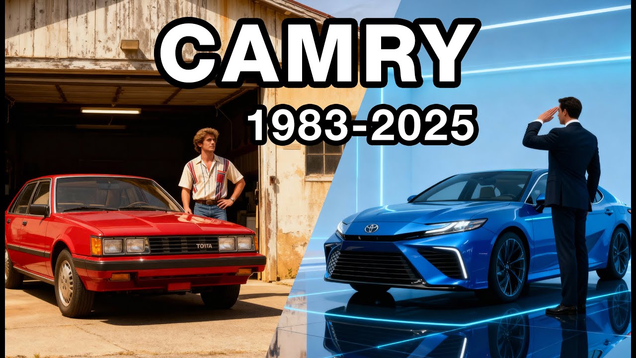 Toyota Camry Evolution (1983&ndash;2025) | From Classic to Cutting Edge