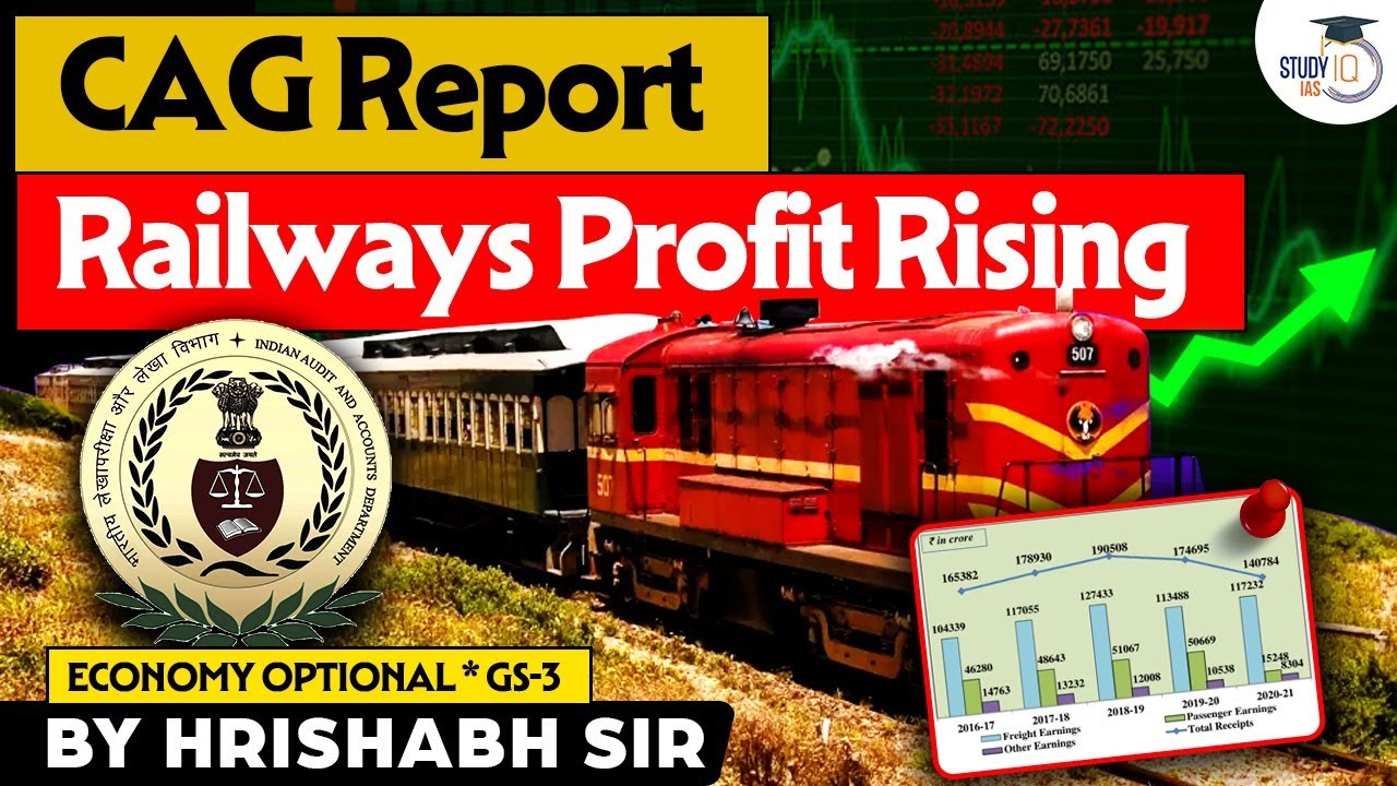 CAG Report 2025 | Indian Railways Makes More Profit – What the CAG Says? | StudyIQ