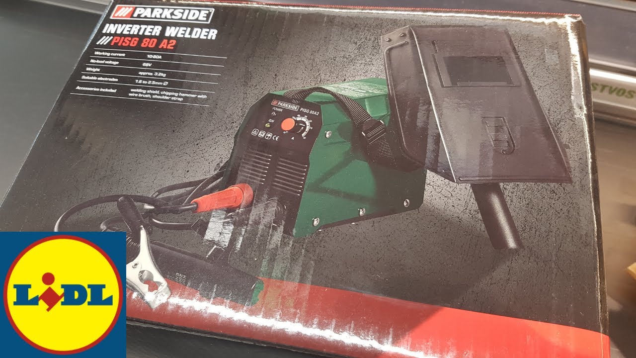Svářečka na obalenou elektrodu z LIDLu - PISG 80 A2