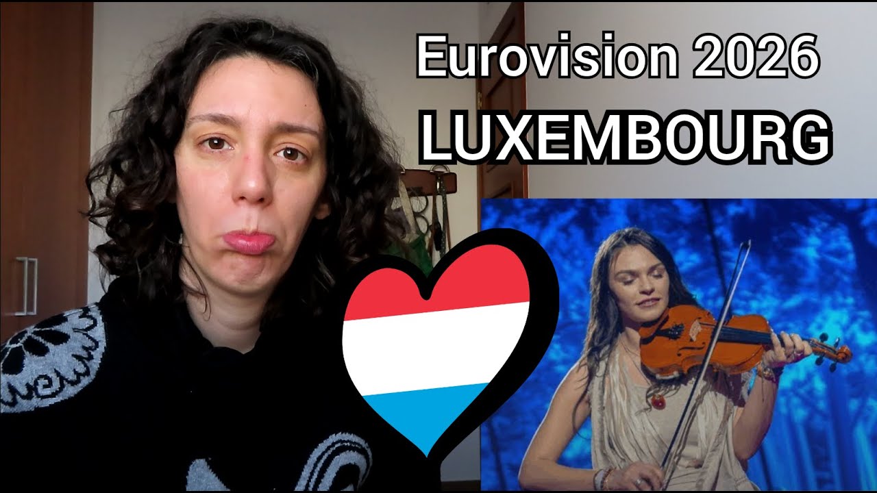Eurovision 2026 LUXEMBOURG Reacting to Eva Marija 