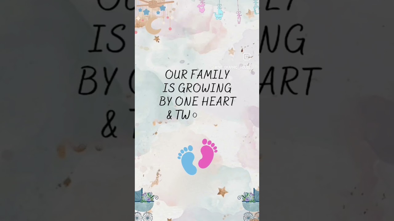 Pregnancy Announcement Video   Baby on the way | Baby shower  Baby announcement | No. - 8630488523