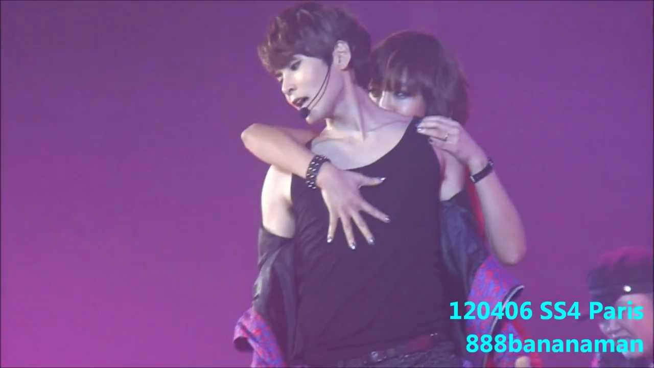 [fancam] 120406 Super Junior SS4 in Paris Ryeowook Solo 『 Moves Like Jagger』