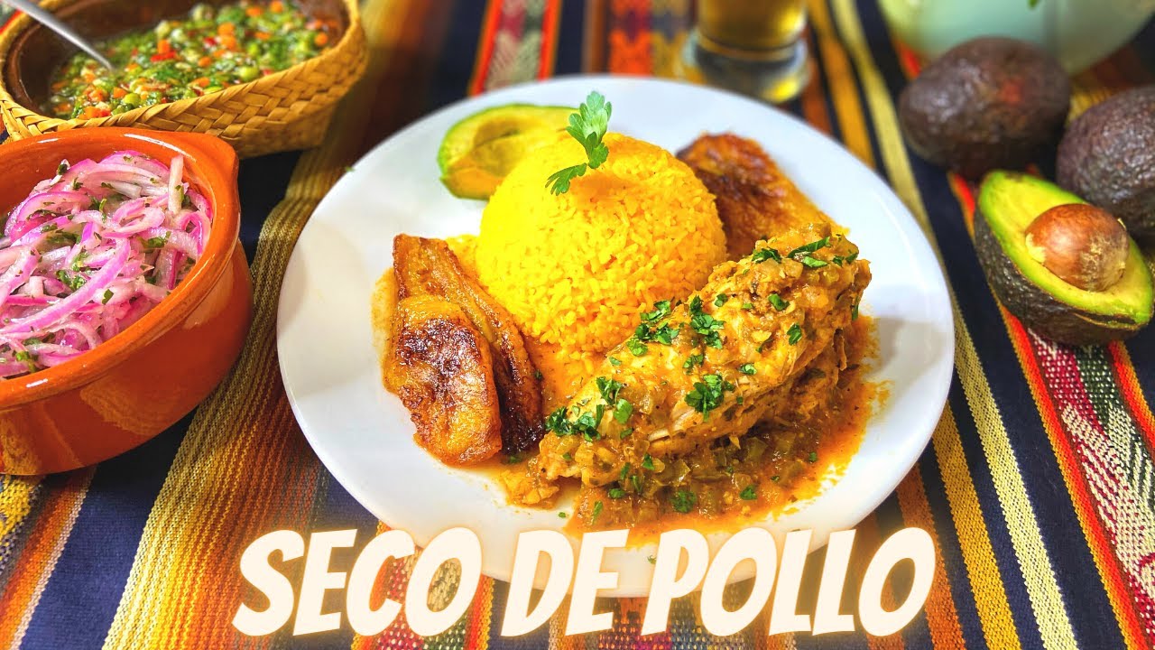 Seco de pollo ecuatoriano