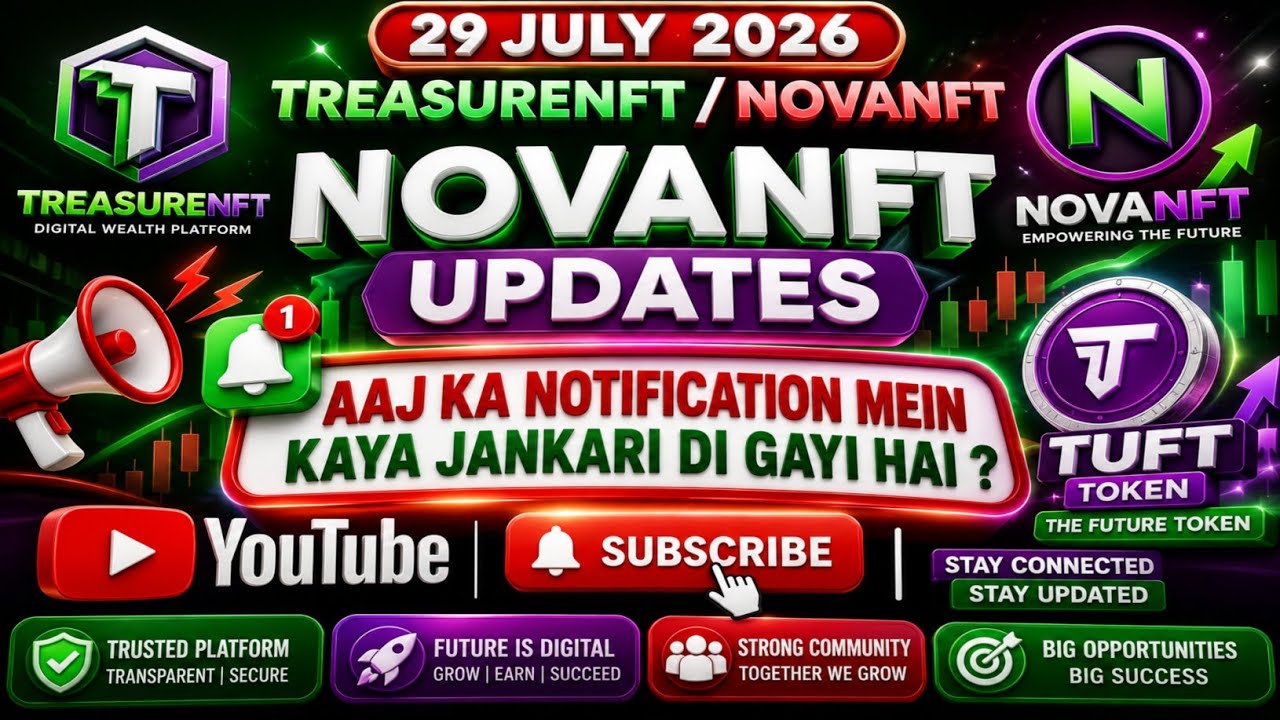 LIVE: TREASURE NFT MEETING | LATEST UPDATES AND INFORMATION | WITHDRAWAL UPDATE NOVANFT |
