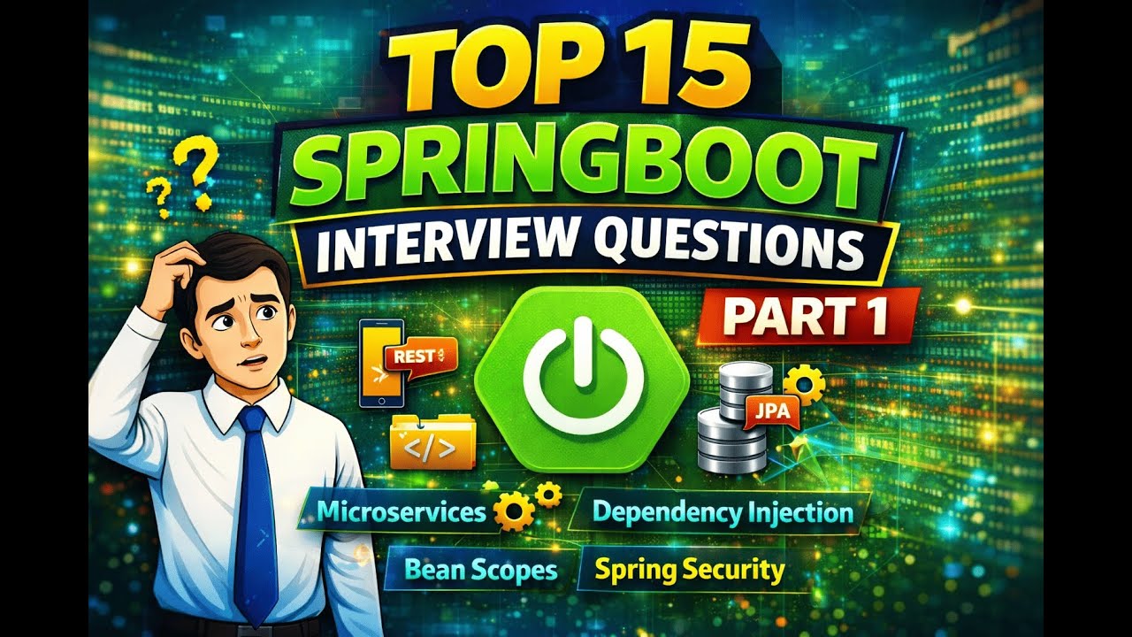 Java Spring Boot Interview Questions | Top 15 for Backend Engineer &ndash; Part 1
