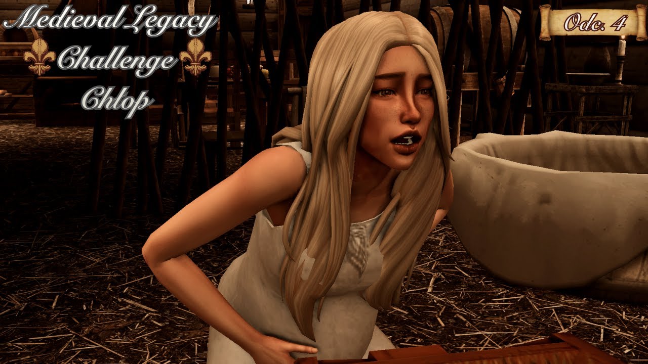 Medieval Legacy Challenge💕🤍Czy przeżyją poród?💕🤍The Sims 4 Challenge💕🤍odcinek 4