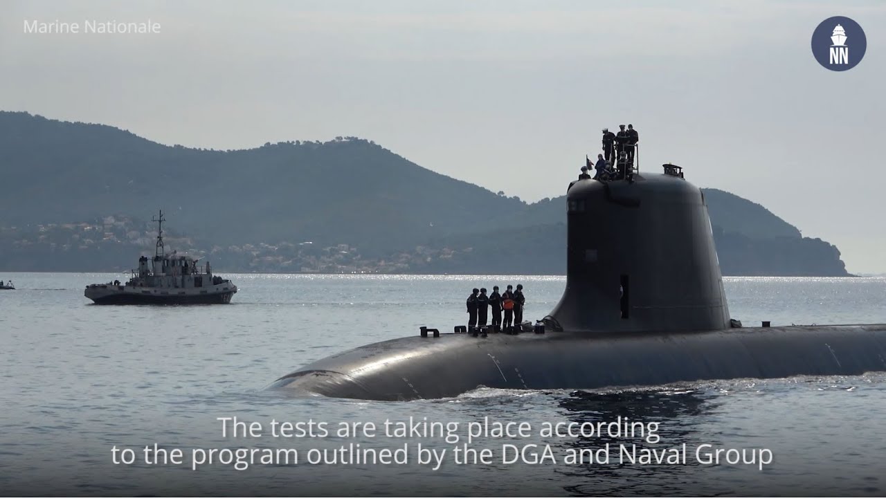 French Navy’s New SSN ‘Suffren’ In Toulon for Weapons Systems Tests