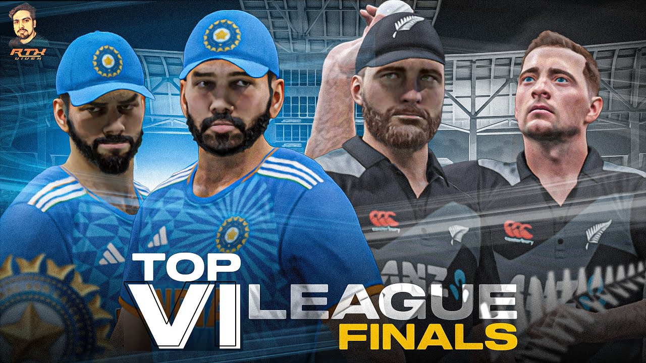 India vs New Zealand The Top 6 League Final - Cricket 22 - RtxVivek