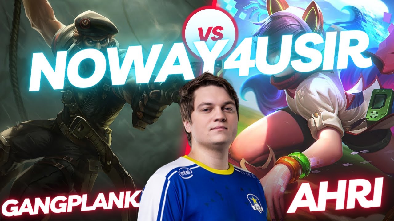 NOWAY4USIR | GANGPLANK VS AHRI | MID GAMEPLAY | Patch 13.21 / Season 13 | #LeagueofLegends