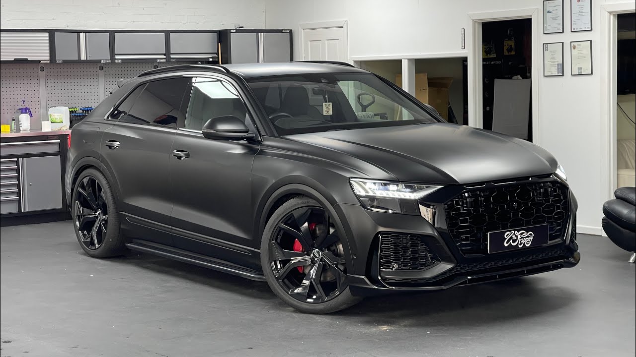 Audi Q8 Phantom Black Wrap
