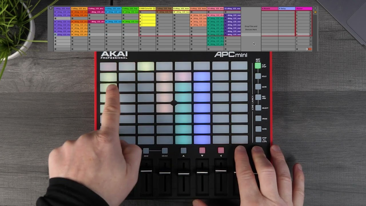Навигация по Ableton Live с помощью APC Mini | Начало работы с APC Mini mk2