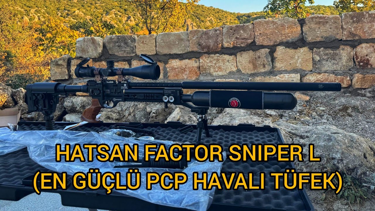 HATSAN FACTOR SNIPER LONG (EN GÜÇLÜ PCP HAVALI TÜFEK)