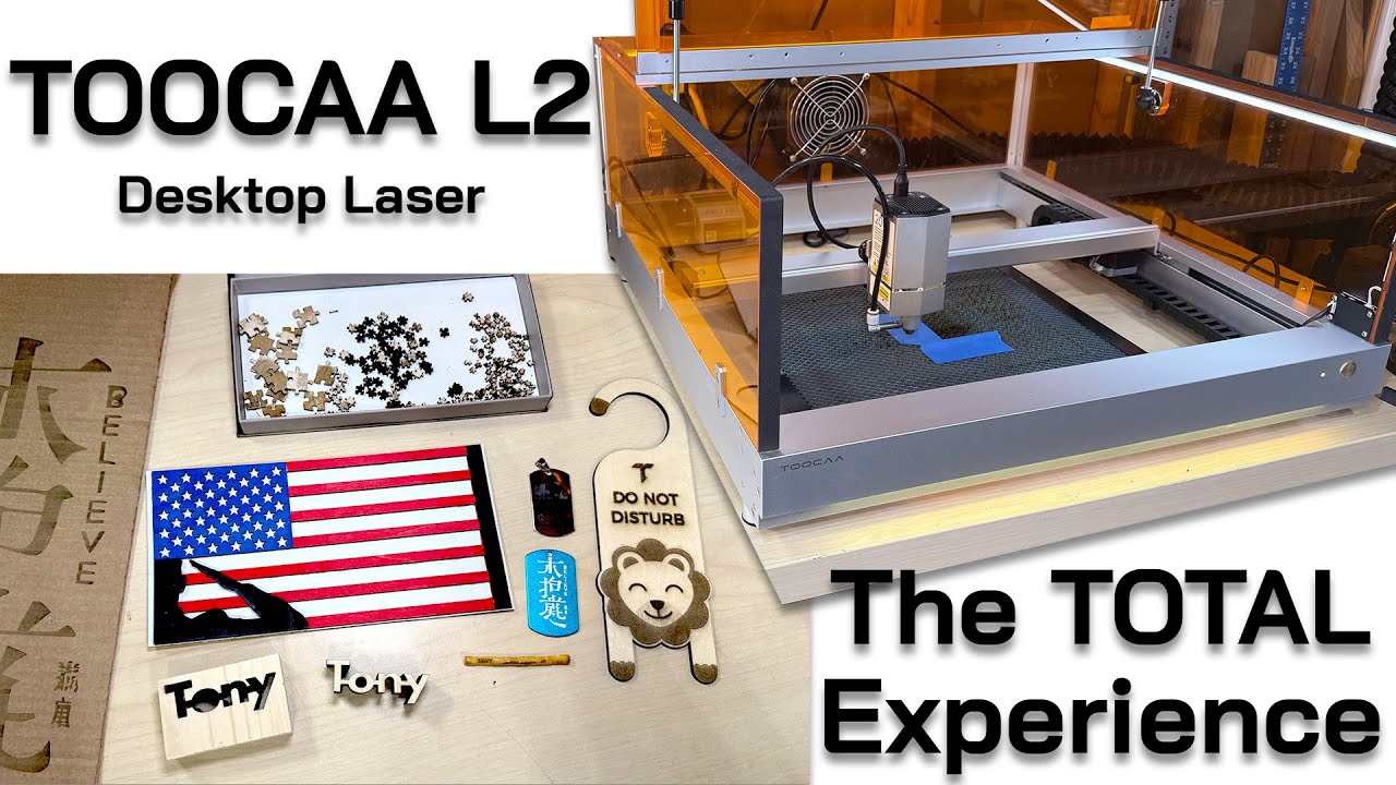TOOCAA L2 Desktop Laser Engraver Review | Powerful Precision Cutting Tested!