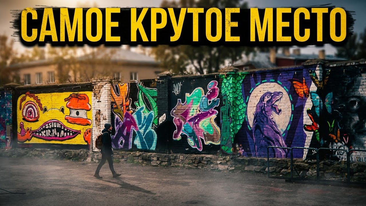 САМОЕ КРУТОЕ МЕСТО В ТАЛЛИНЕ 🇪🇪🧱🍩 Telliskivi - Советский завод превратили в арт-пространство