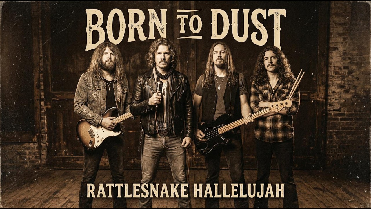 BORN TO DUST | Rattlesnake Hallelujah | 70's Hard Rock/Classic Rock