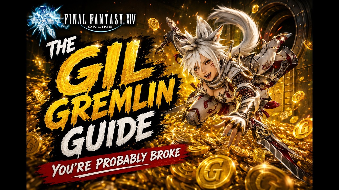 The Gil Gremlin Guide: You're Probably Broke (FFXIV Gil Making Guide)