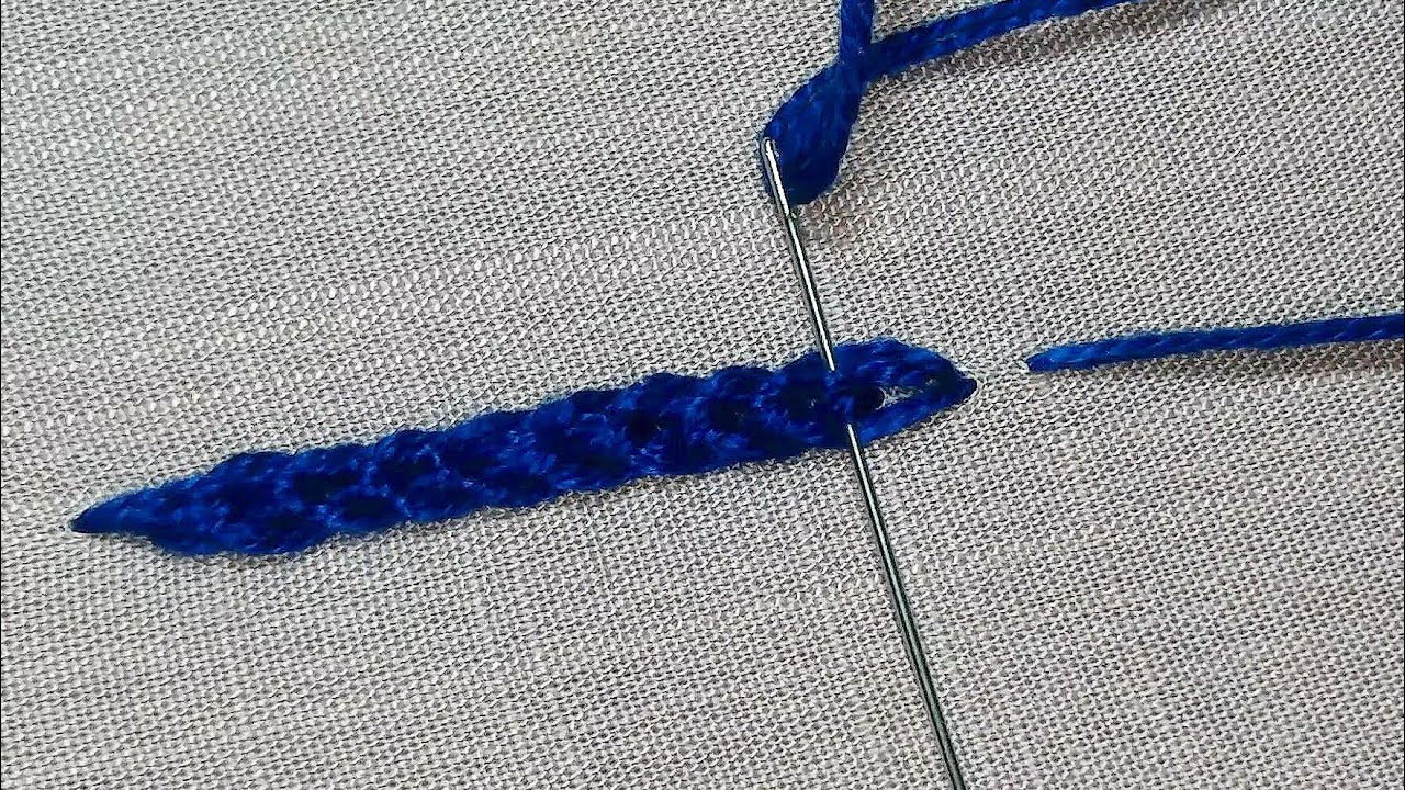 Hand Embroidery: Hungarian Braided Chain Stitch