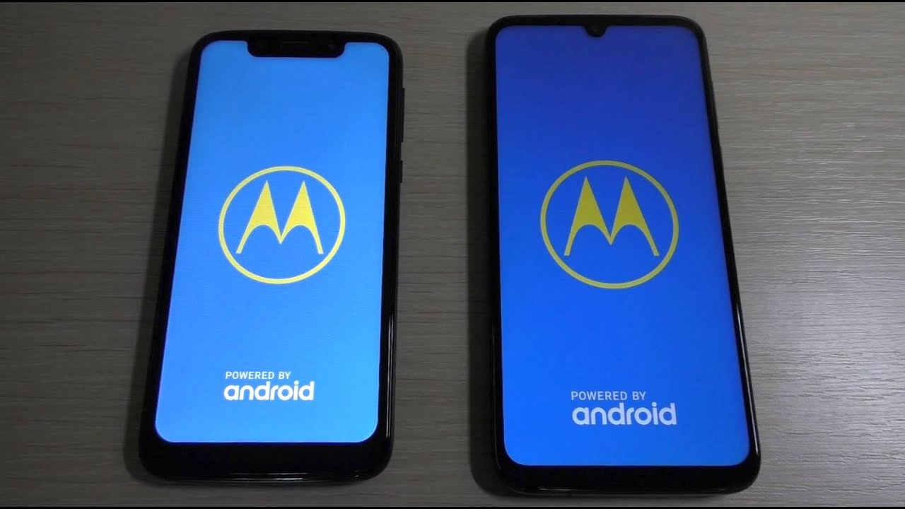 Motorola G7 Play vs Motorola G8 Plus Bootanimation