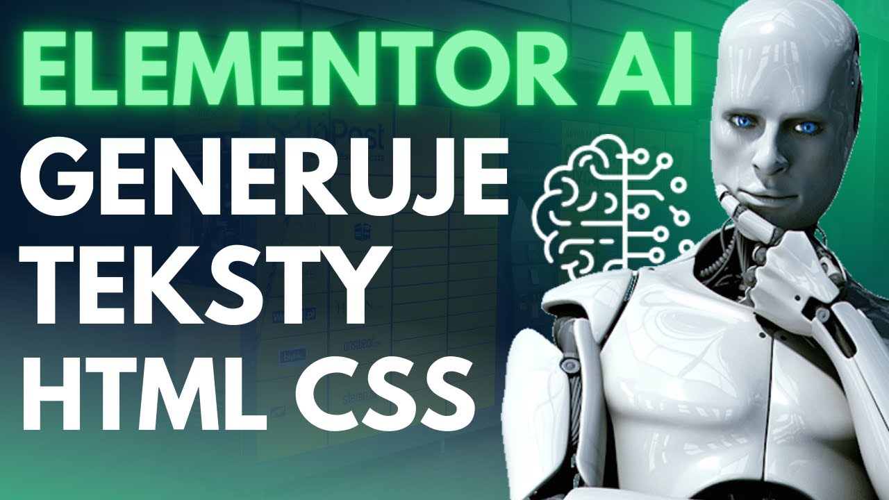 Elementor AI. Sztuczna Inteligencja w WordPress. Elementor Poradnik Tutorial Krok po Kroku