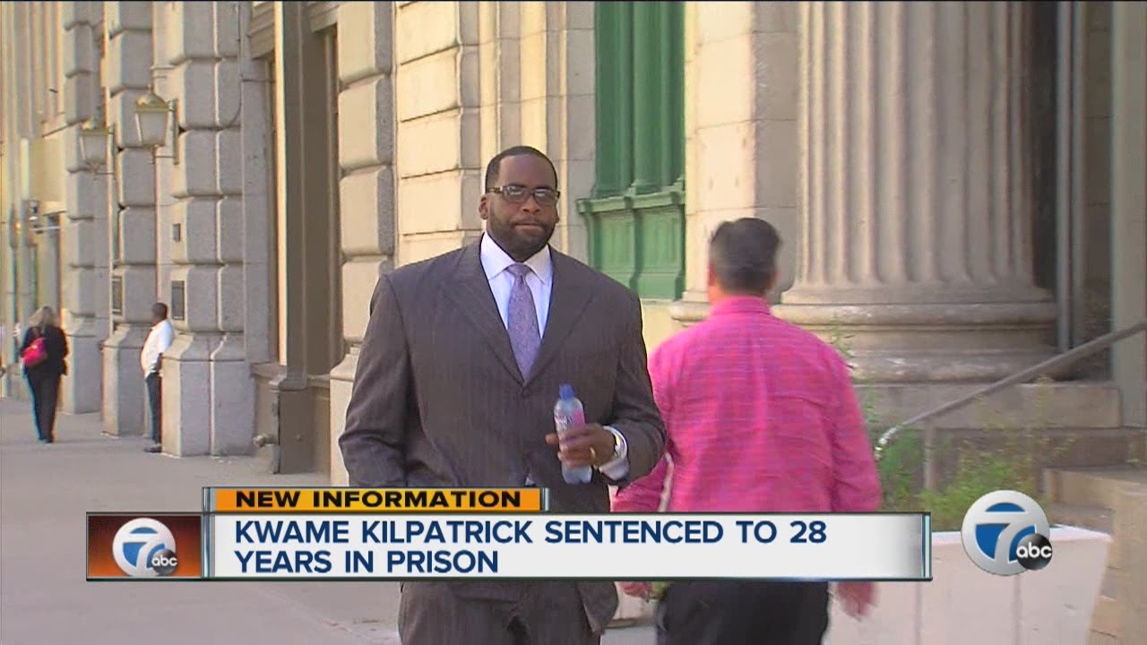 Kwame Kilpatrick sentenced to 28 years in prison
