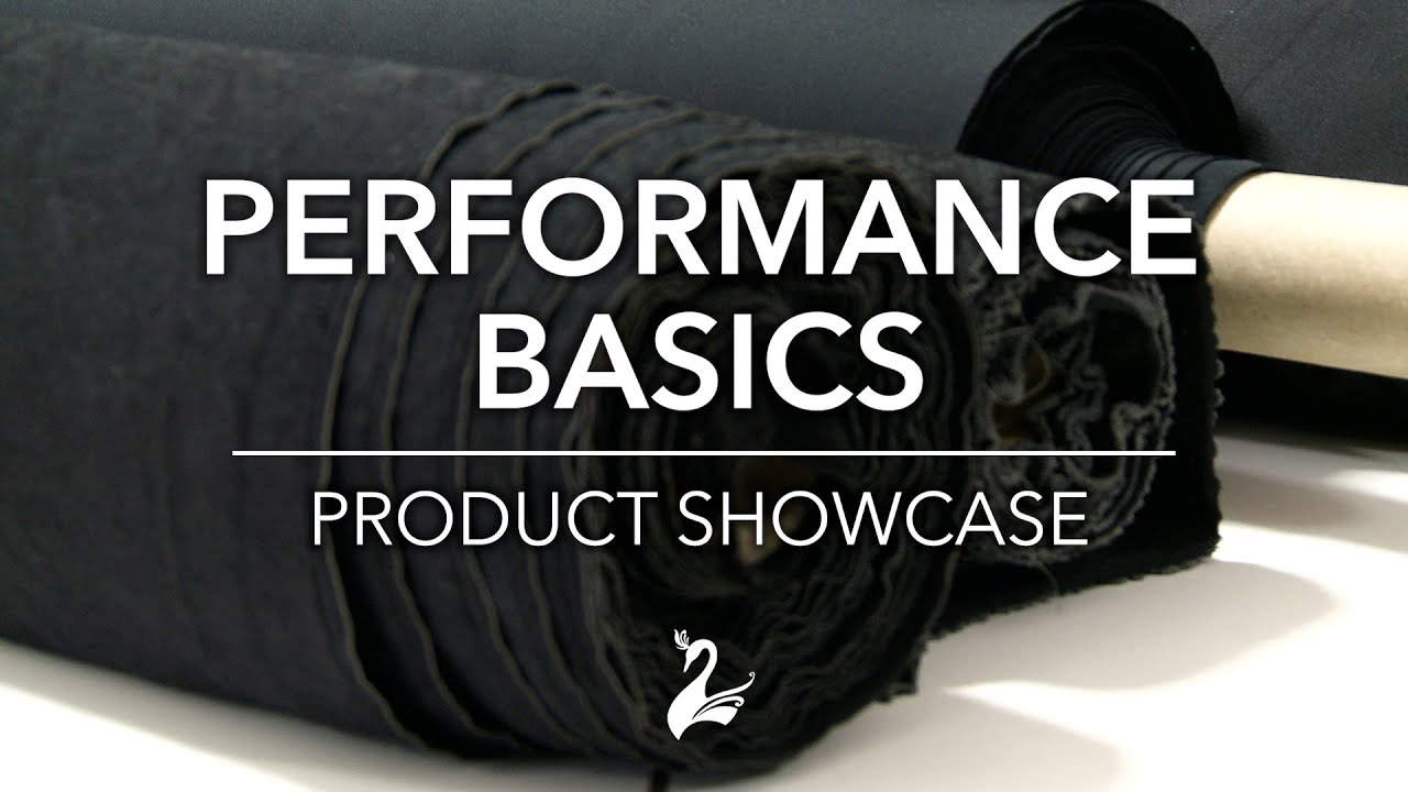 High-tech performance fabrics for swimwear, activewear, leotards and more.