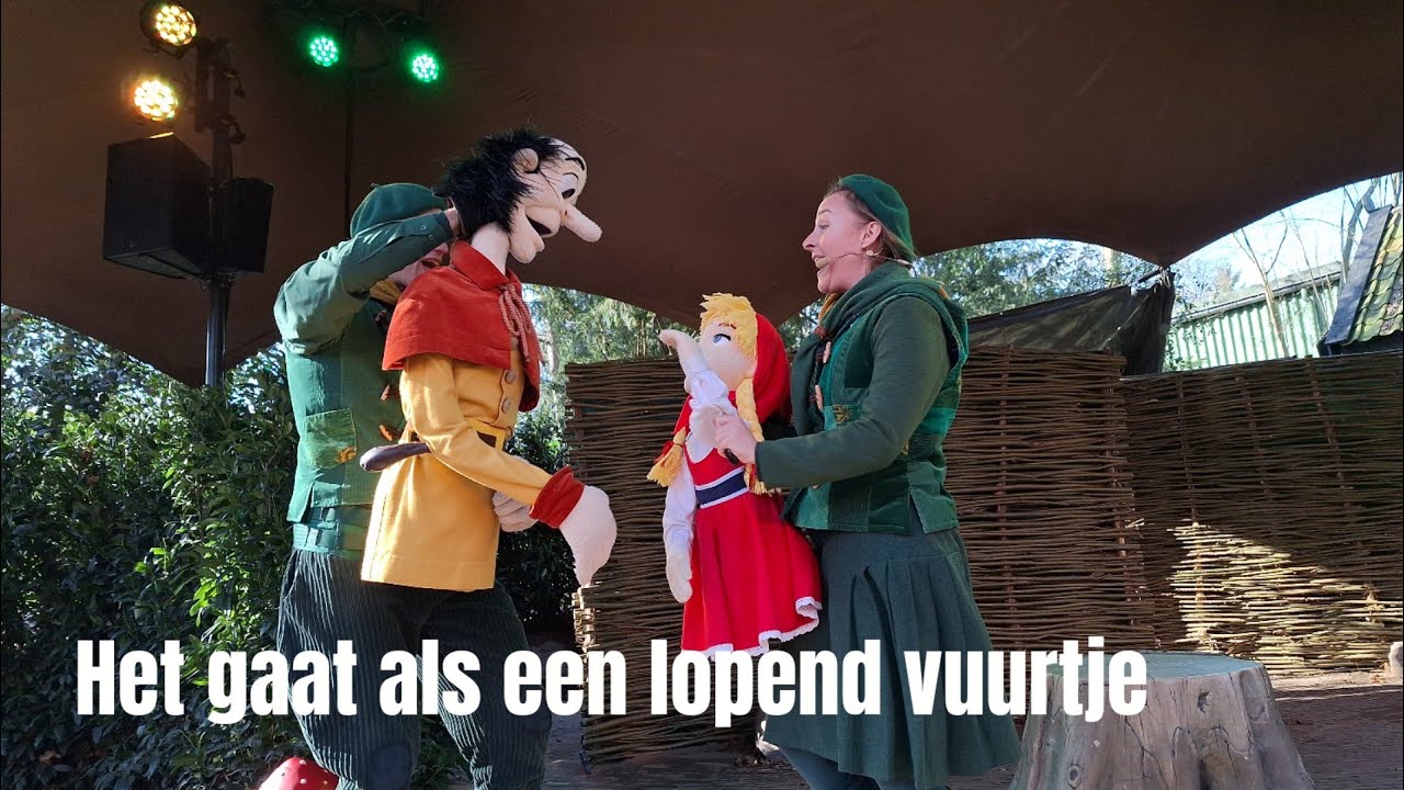 Het gaat als een lopend vuurtje| Het geheim van geitje Benjamin| Efteling| 4.3.2024