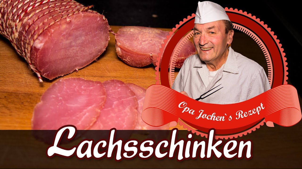 Lachsschinken selber machen - 7 Tage - Wurst selber machen - Opa Jochen´s Rezept