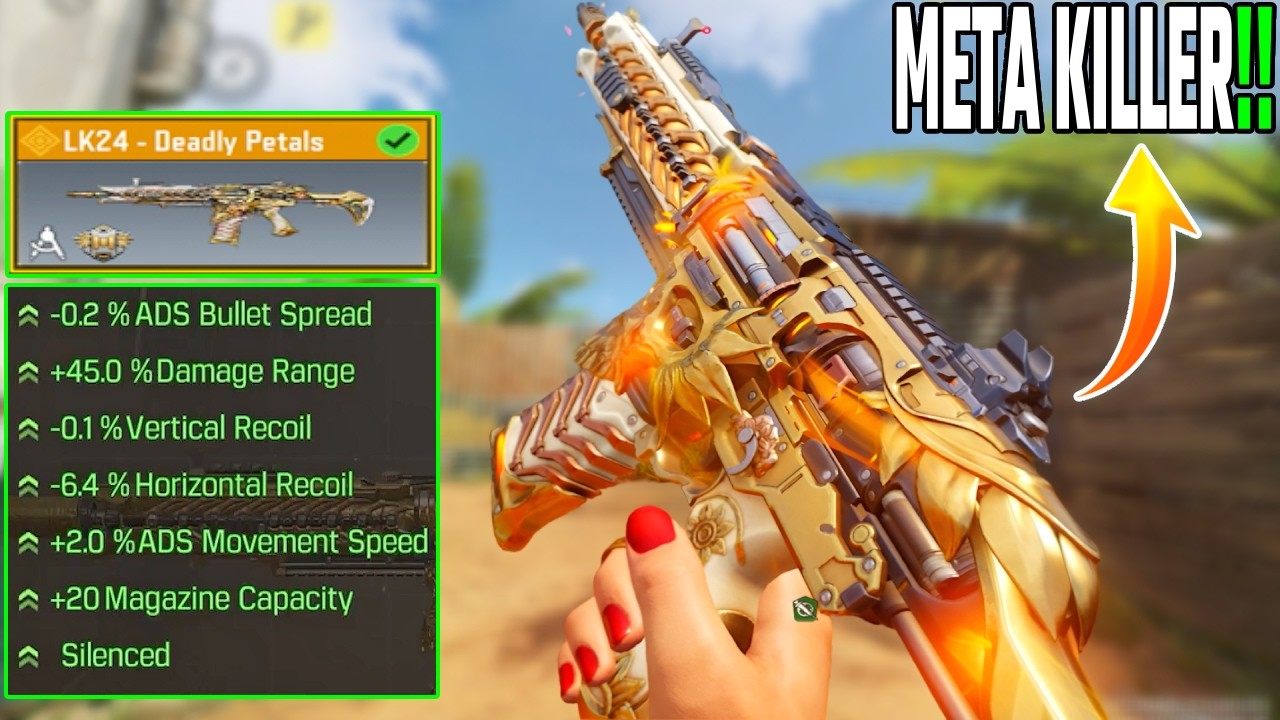 New LK24 Gunsmith is Amazing!! LK24 Loadout Taking Over Cod Mobile Season 2