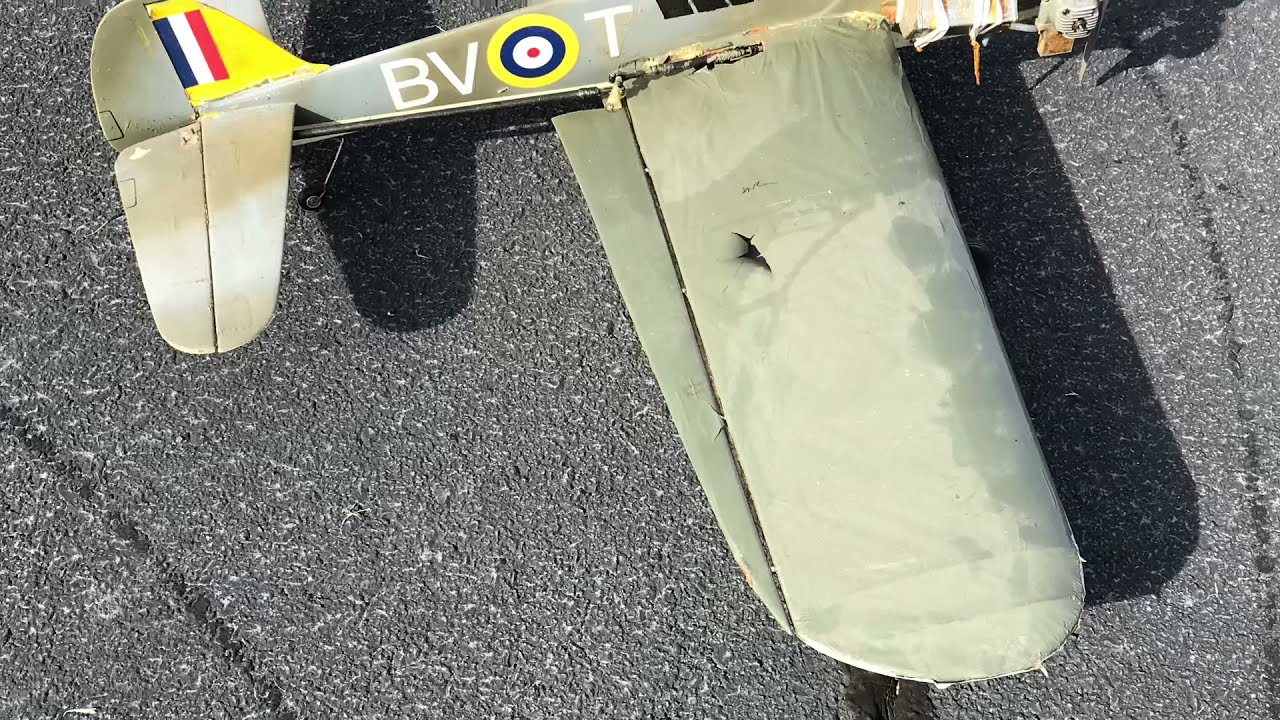 Control line crash