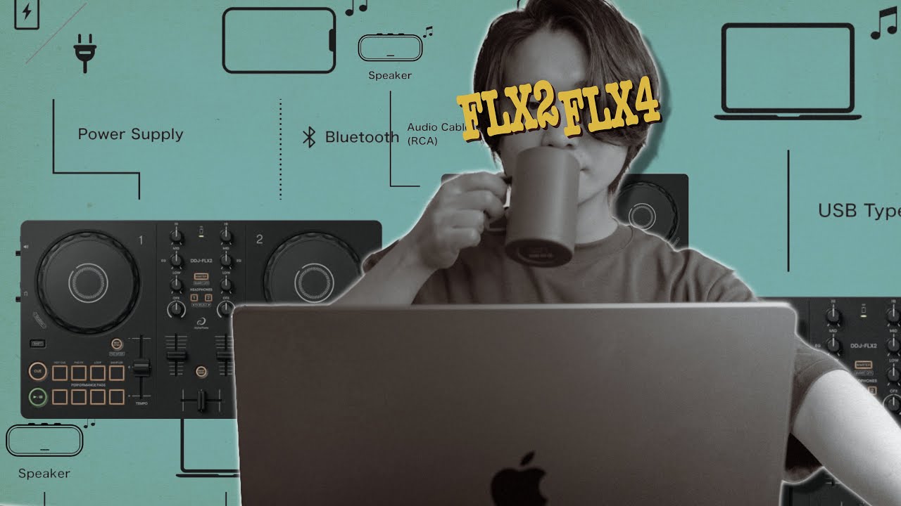 Как подключить DJ-контроллер | FLX2 FLX4