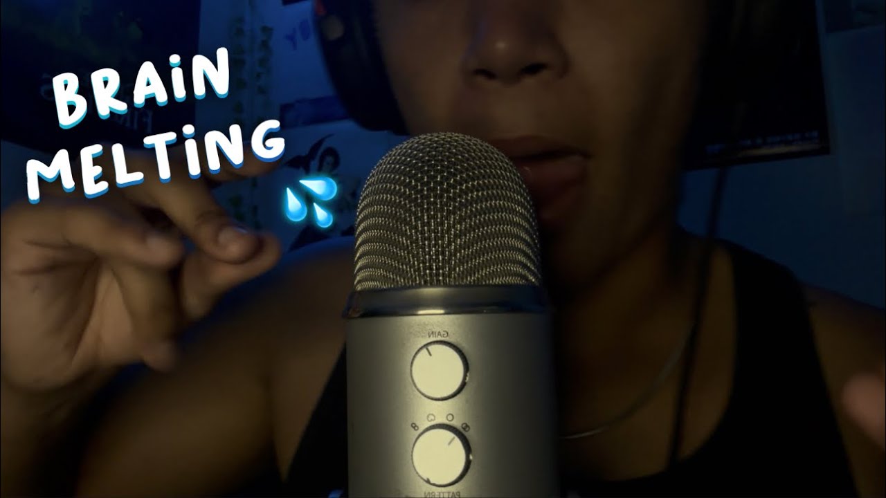 ASMR MOUTH SOUNDS FAST AND AGGRESSIVE, BRAIN MELTING AND SPIT PAINTING FOR SLEEP 🎨