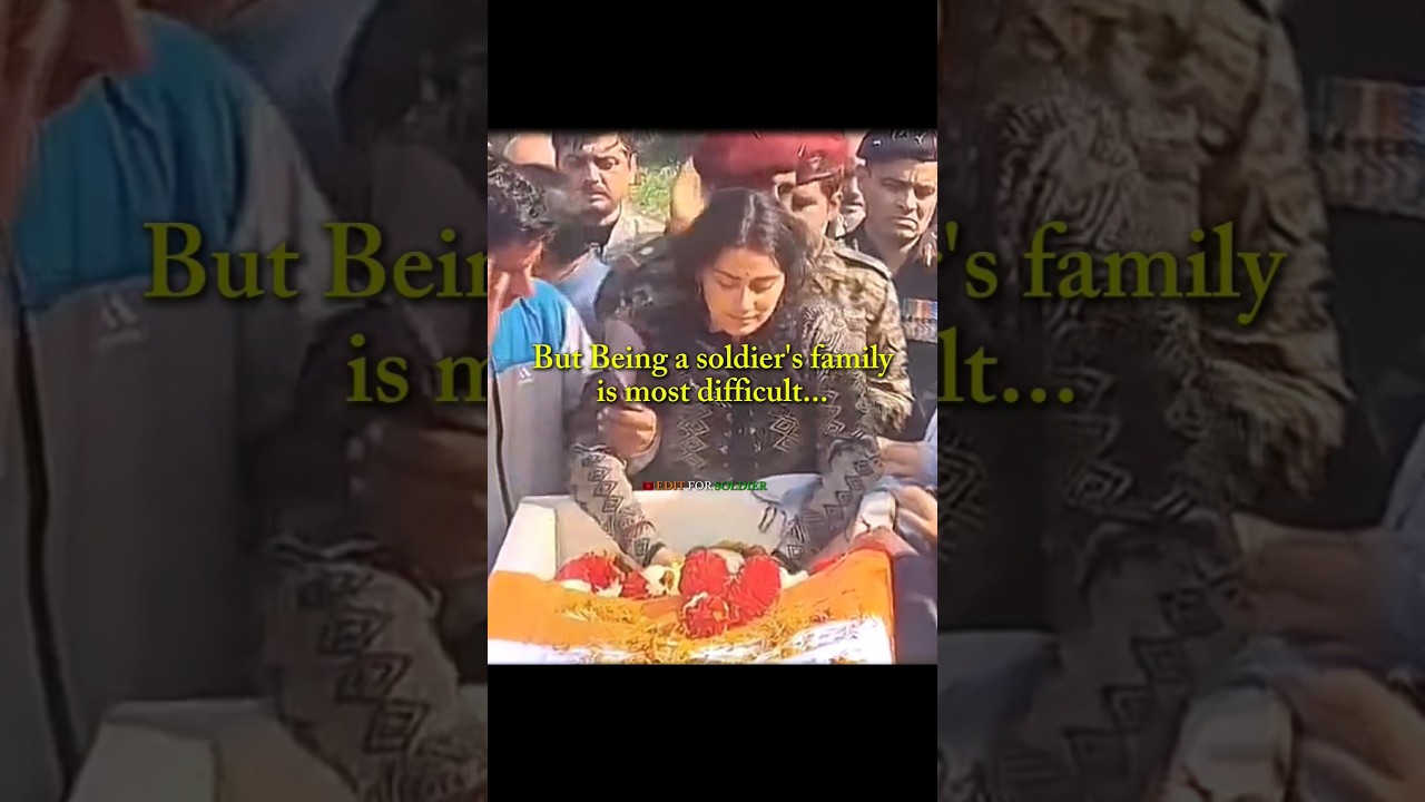 Being a wife of soldier is not an easy 😥💔 #army #emotional #love #trending @EditForSoldier #reels