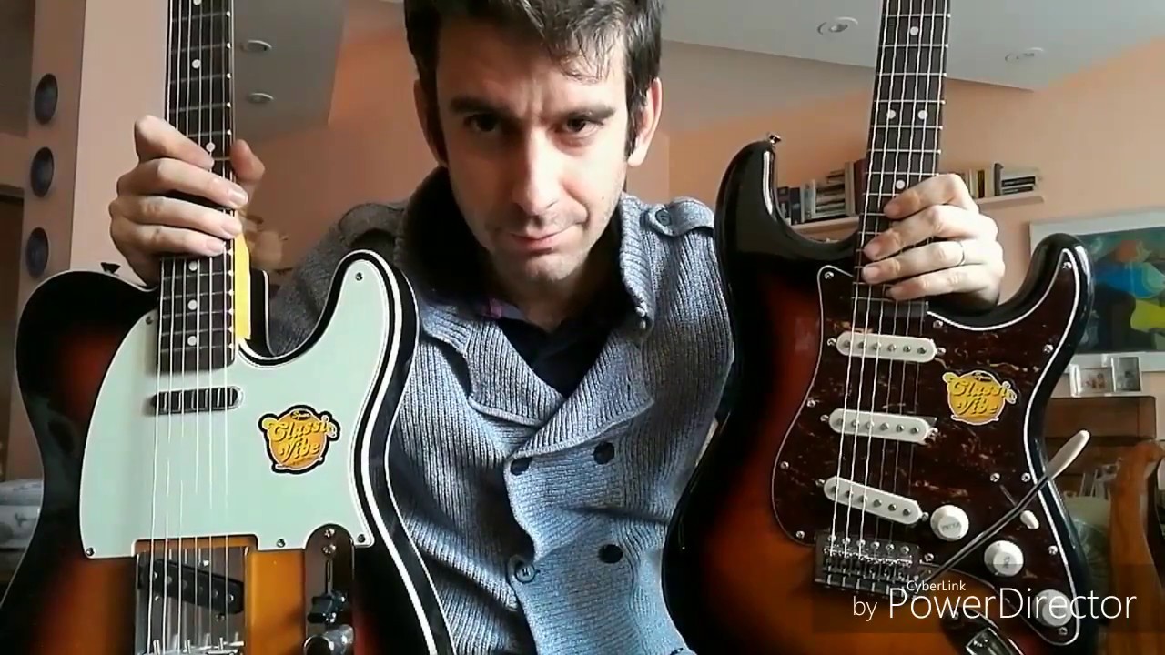 Squier Classic Vibe 60's Telecaster Custom e Stratocaster
