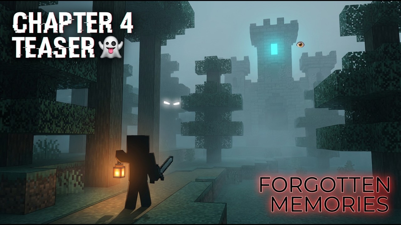 ESCAPE FROM THE MIND: FORGOTTEN MEMORIES | Minecraft Horror Trailer 👻🕯️