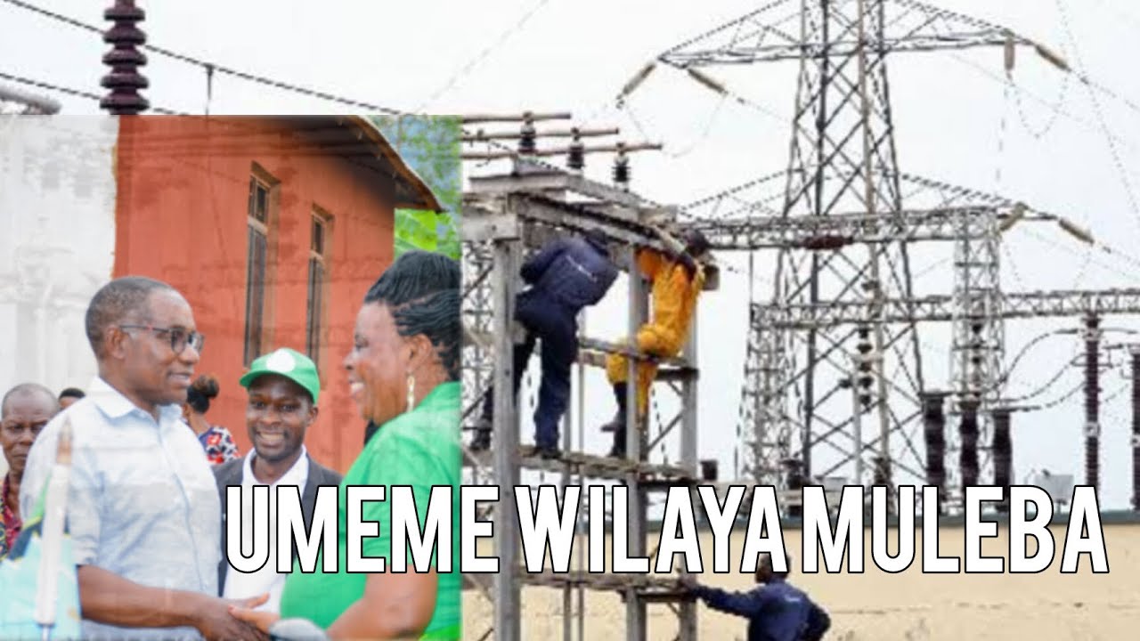 DOCTOR OSCAR ISHENGOMA KIKOYO...AFAFANUA JUU YA UMEME WILAYA MULEBA...... KWENYE MKUTANO WA HADHARA