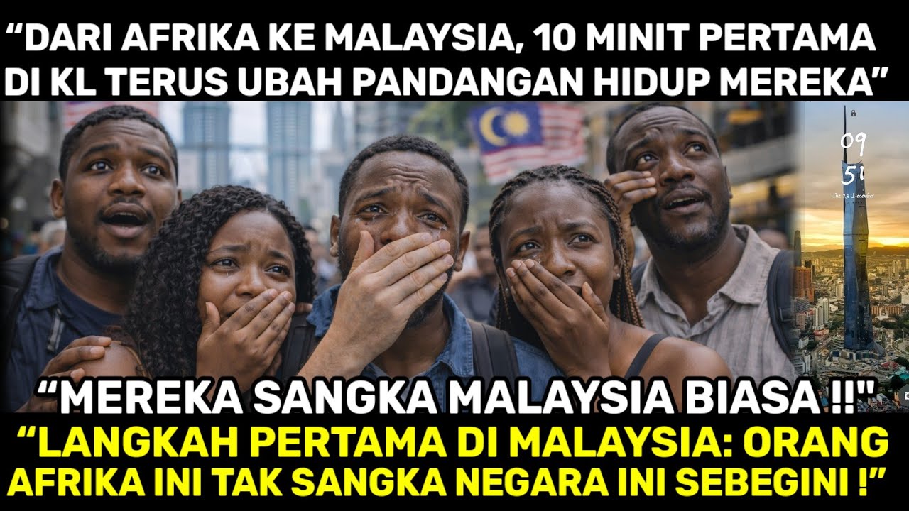 “DARI AFRIKA KE KUALA LUMPUR… KESAN PERTAMA INI TERUS BUKA MINDA MEREKA TENTANG MALAYSIA?!”