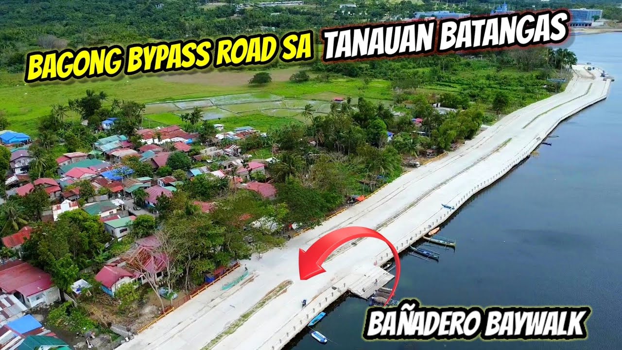 BAGONG BYPASS ROAD NA GINAGAWA SA TANAUAN BATANGAS