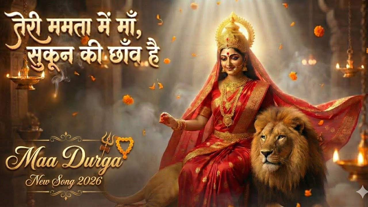 तेरी ममता में माँ,सुकून की छाँव है। Maa durga bhakti song..Emotional  durga maa bhajan 2026.🙏jai maa