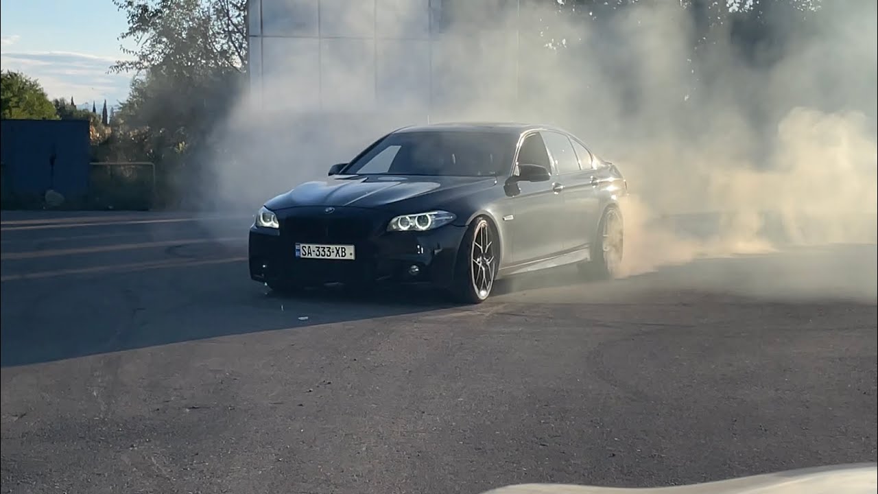 Bmw 535i f10 donuts