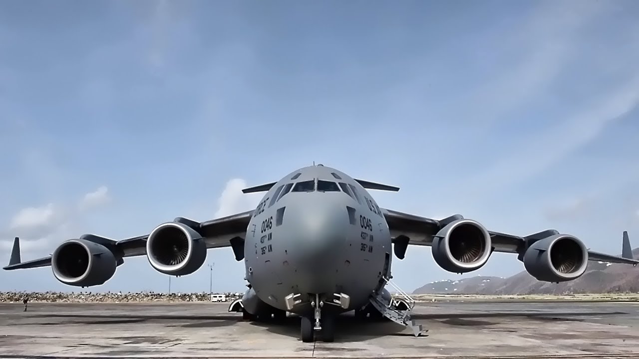C-17 Globemasters Deliver Hurricane Relief To Virgin Islands
