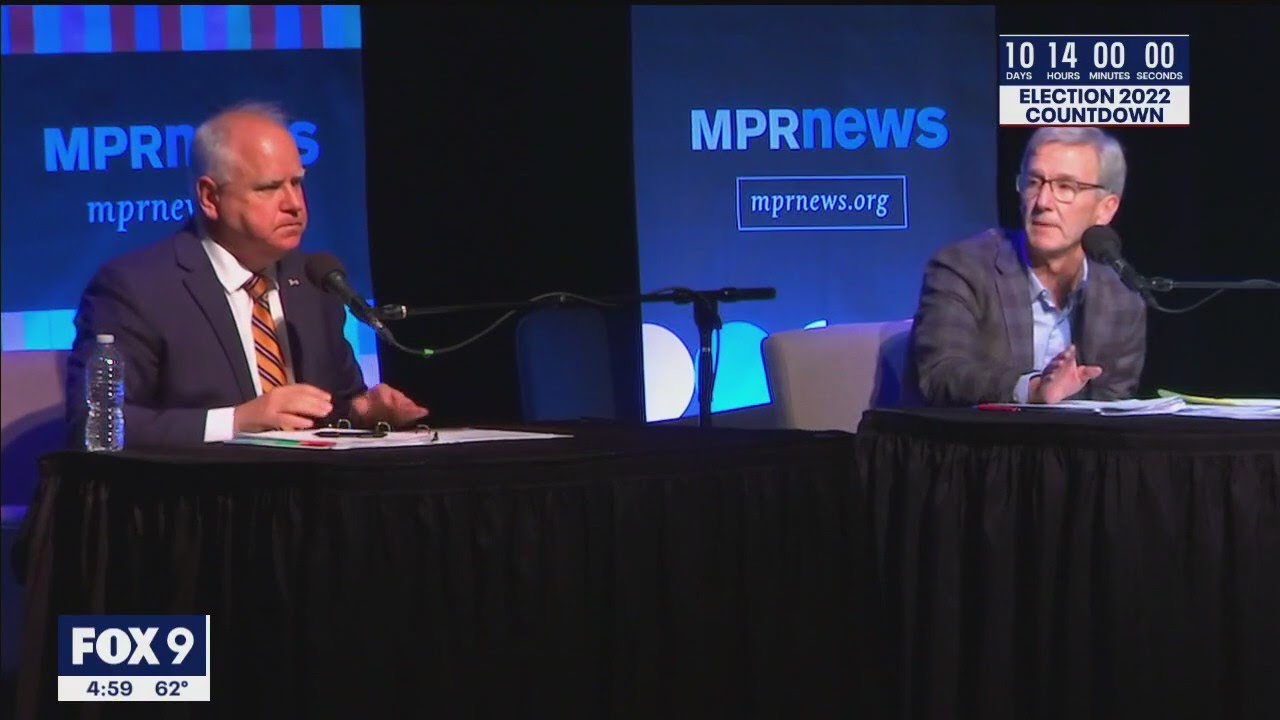 Minnesota governor debate: Walz, Jensen intensify attacks, name calling