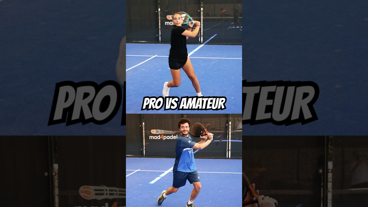🎾 PRO 🆚 🎾 AMATEUR PADEL: VOLEE DI ROVESCIO