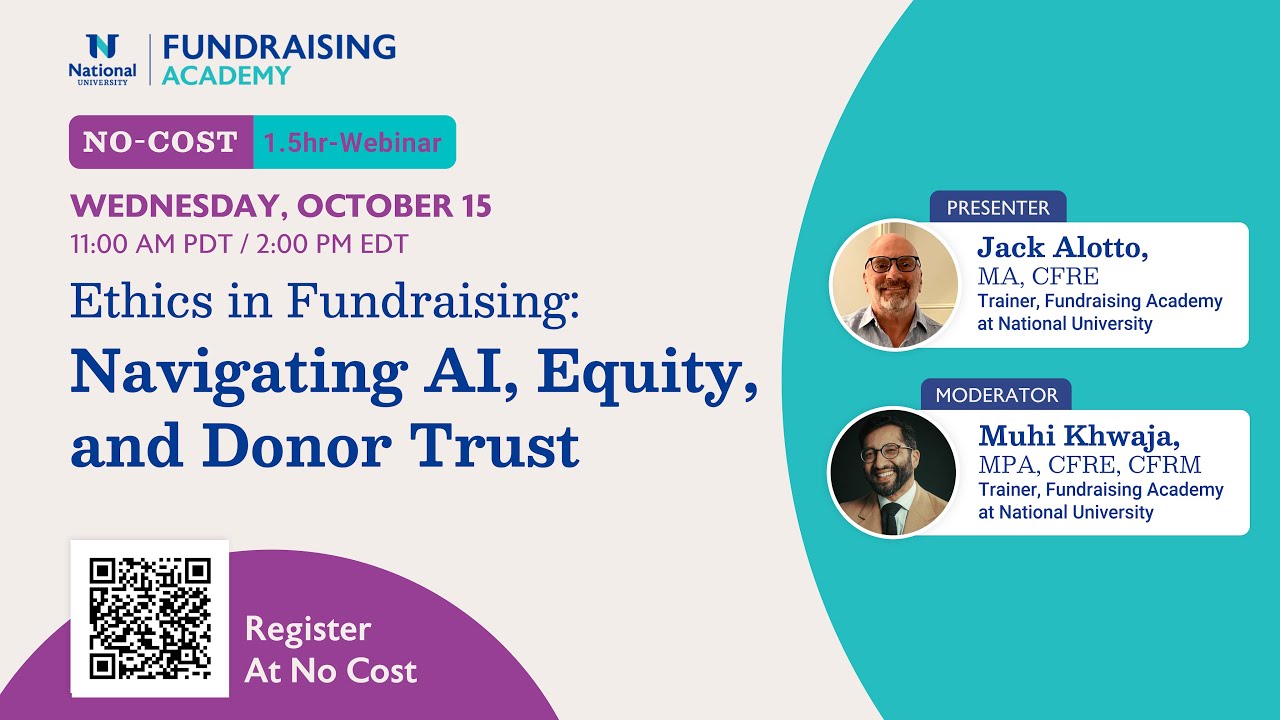 Ethics in Fundraising: Navigating AI, Equity, and Donor Trust