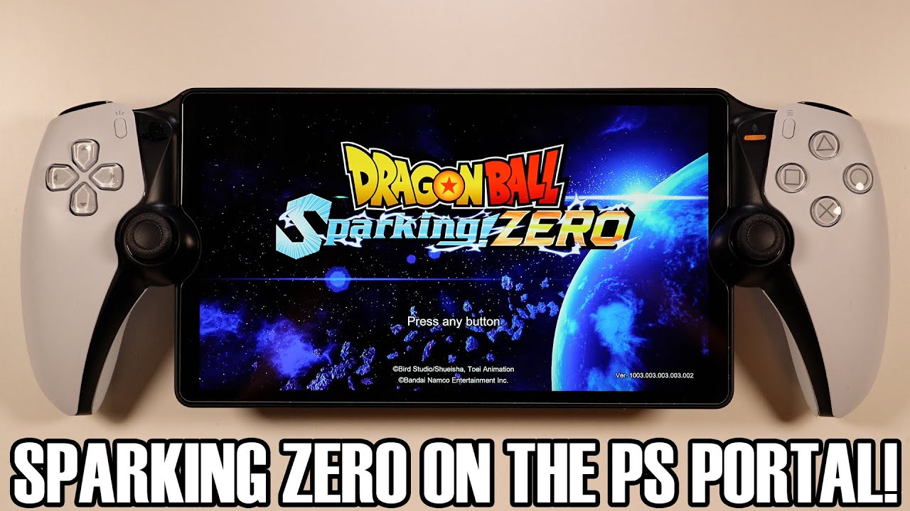 TESTING OUT DRAGON BALL SPARKING ZERO ON THE PLAYSTATION PORTAL!!!